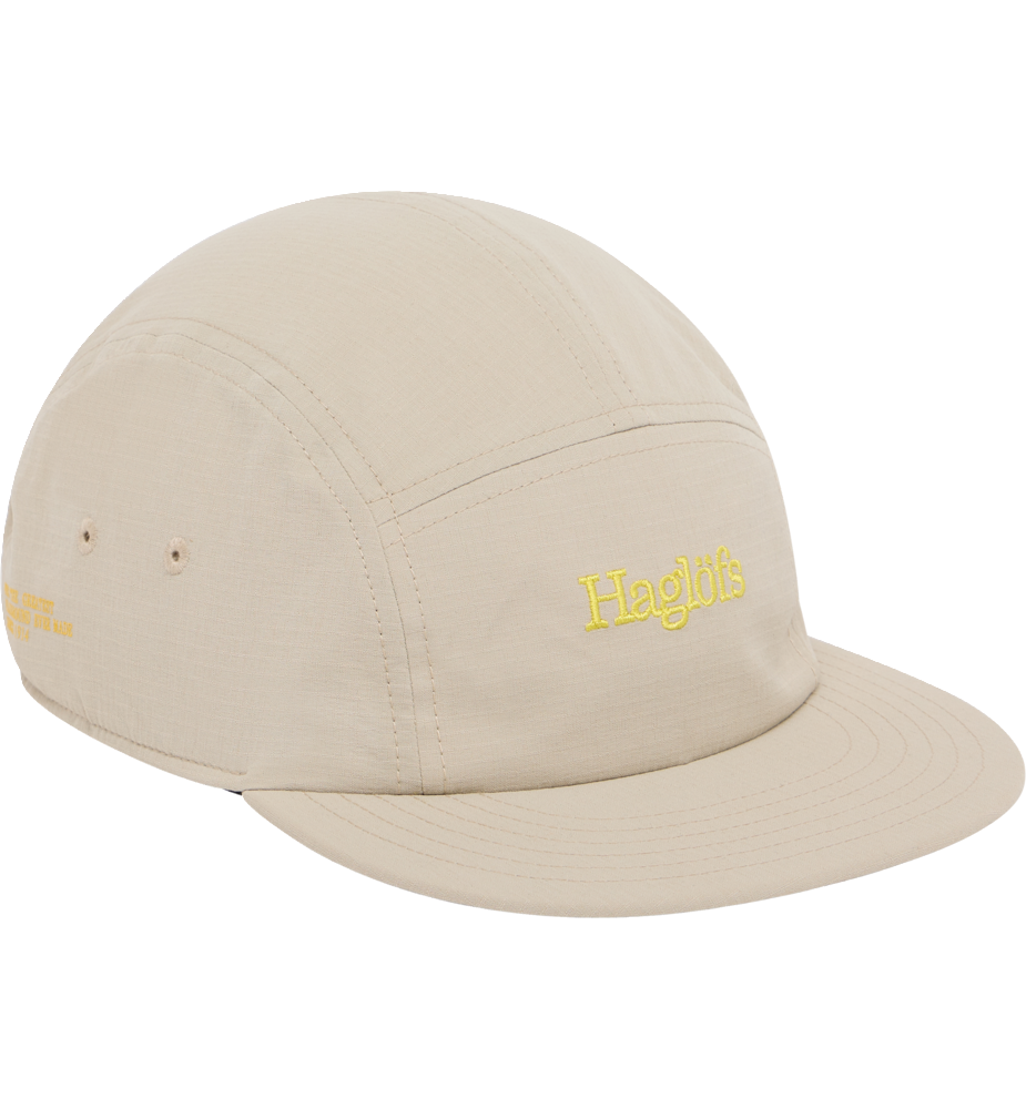 Haglöfs Brand Five Panel Cap - Chalk Beige