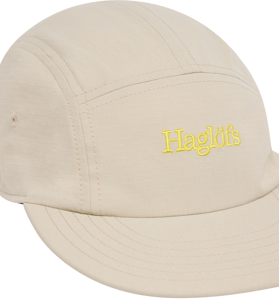 Haglöfs Brand Five Panel Cap - Chalk Beige
