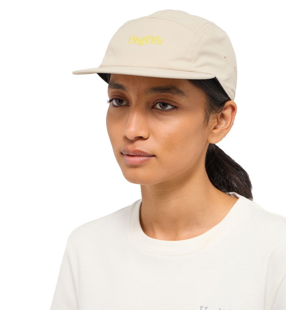 Haglöfs Brand Five Panel Cap - Chalk Beige