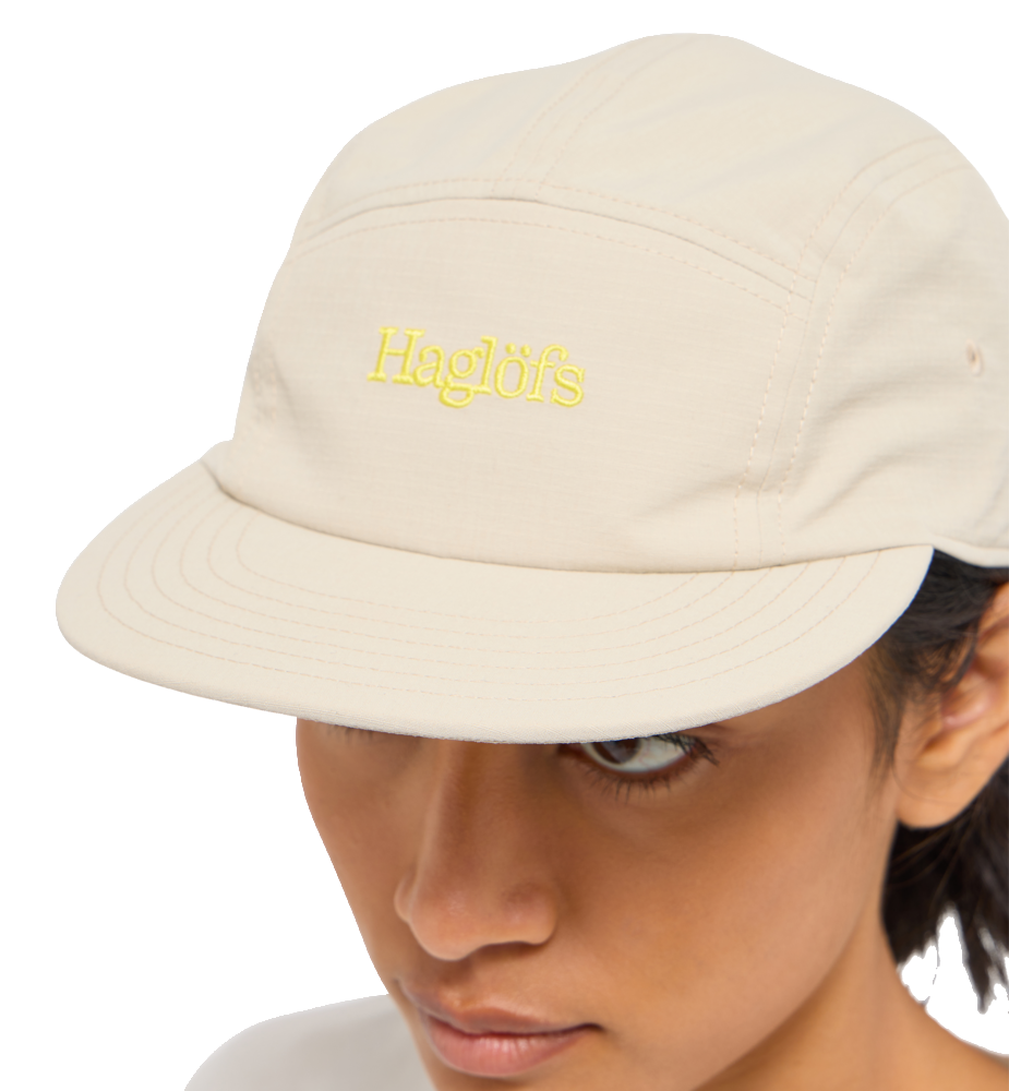 Haglöfs Brand Five Panel Cap - Chalk Beige