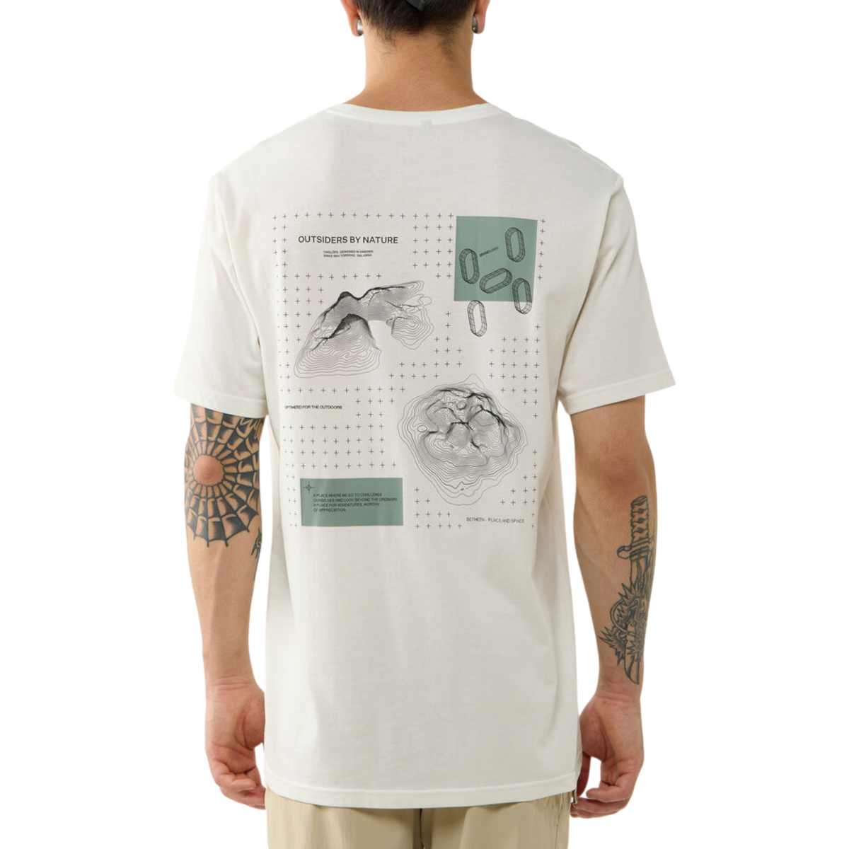 Haglöfs Outsiders Graphic Tee - Soft White