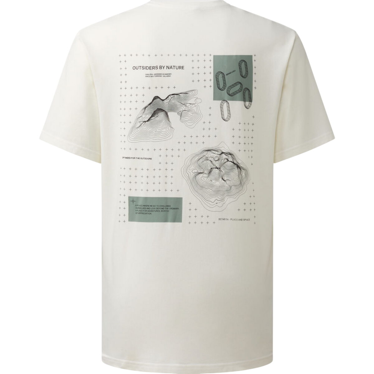 Haglöfs Outsiders Graphic Tee - Soft White