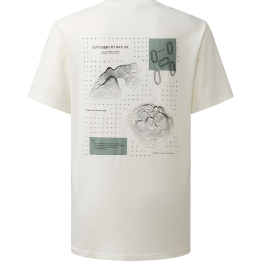 Haglöfs Outsiders Graphic Tee - Soft White