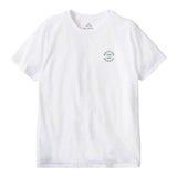 Brixton Oath V S/S T-Shirt - White / Spruce