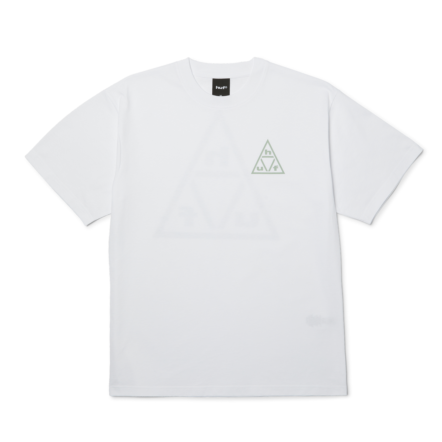 HUF Triple Triangle SS T-Shirt - White / Grey