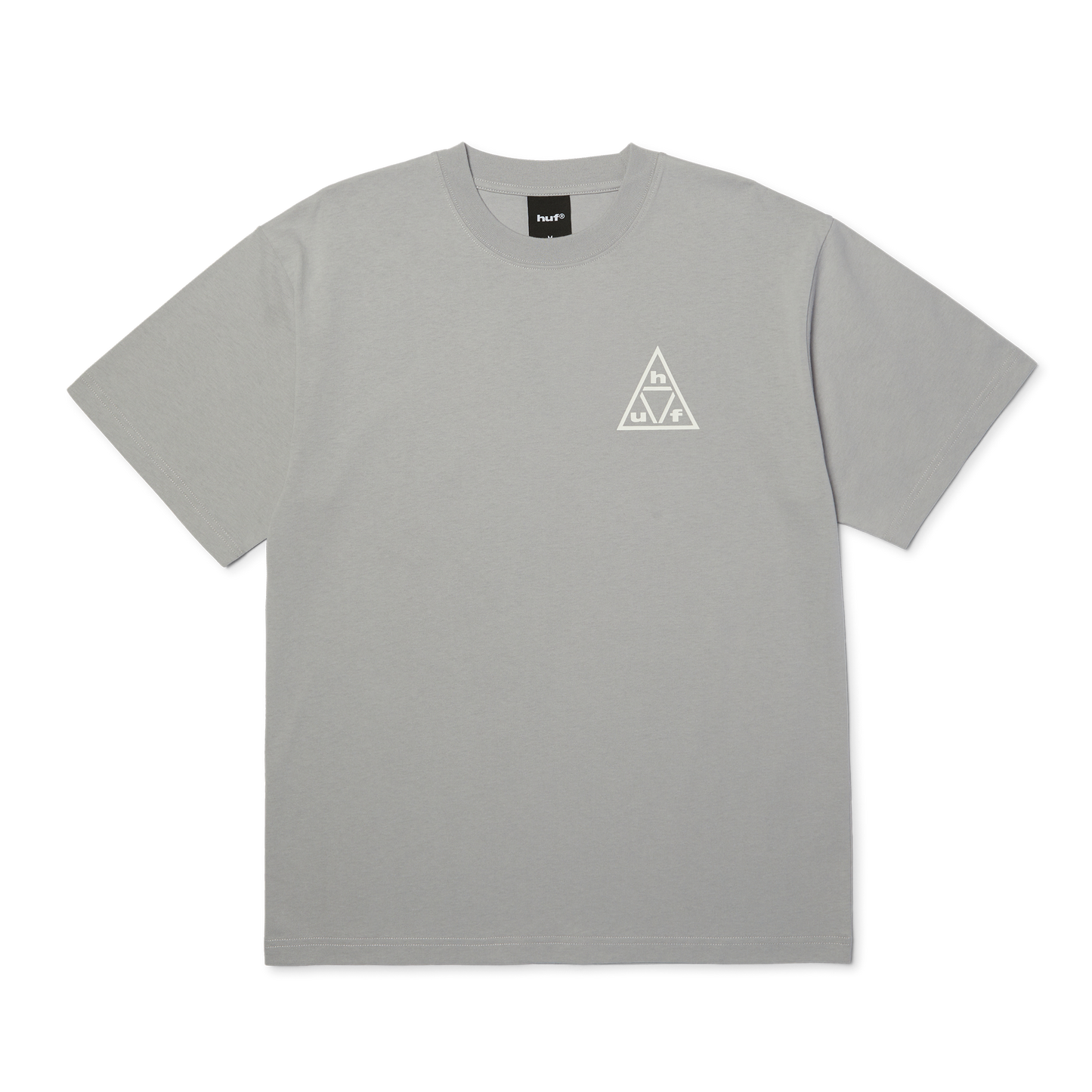 HUF Triple Triangle SS T-Shirt - Lilac Chalk / White