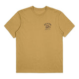 Brixton Clymer S/S T-Shirt - Bright Gold