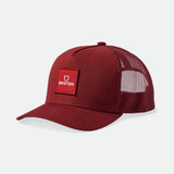 Brixton Alpha Block X C MP Mesh Cap - Island Berry