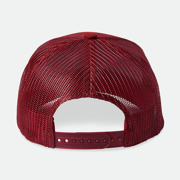 Brixton Alpha Block X C MP Mesh Cap - Island Berry