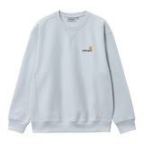 Carhartt WIP American Script Sweat - Ash Heather