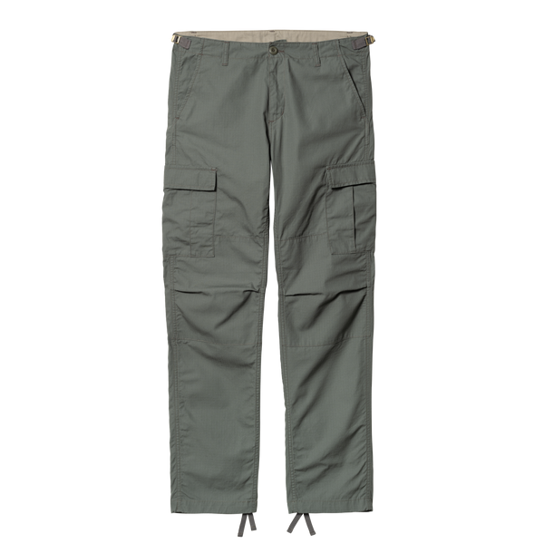 Carhartt WIP Aviation Pant - Smoke Green (Rinsed)