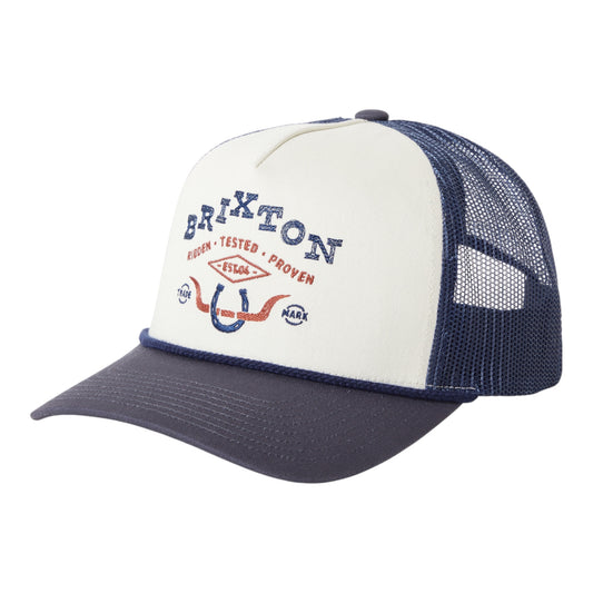 Brixton Beekman C NP MP Trucker - Off White / Navy