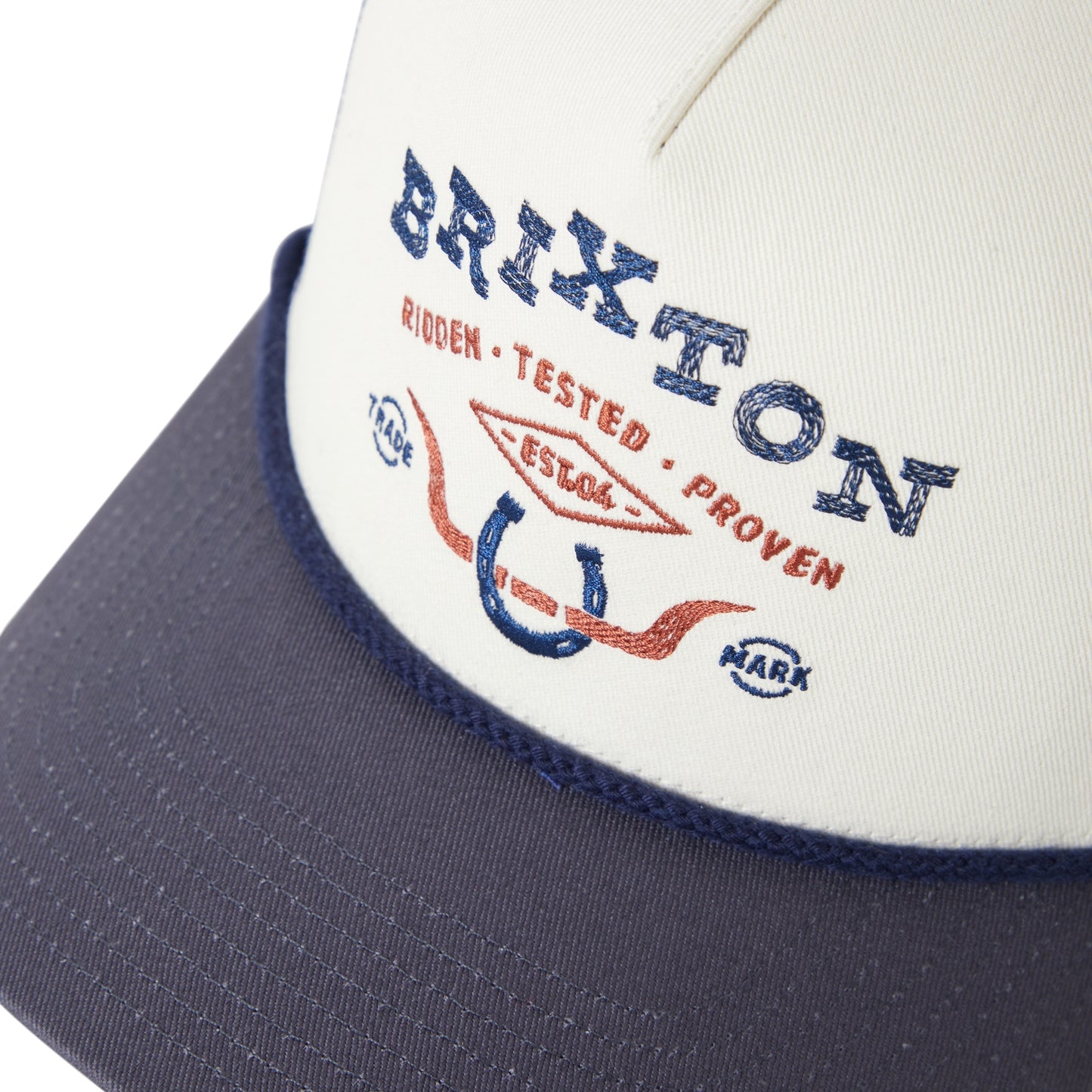 Brixton Beekman C NP MP Trucker - Off White / Navy