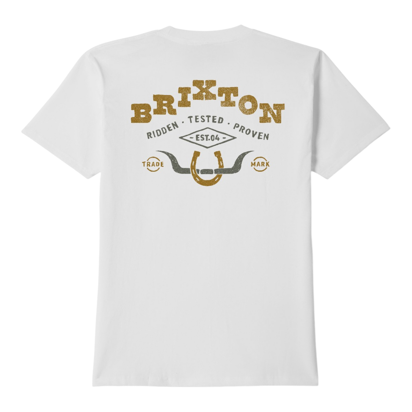 Brixton Beekman S/S T-Shirt - White