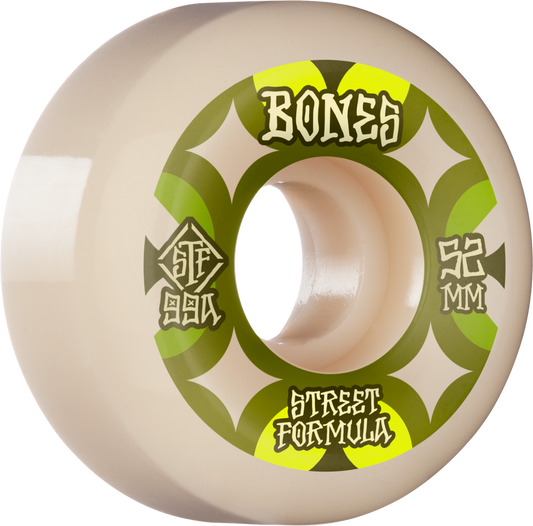 Bones Retros Wheels STF V5 Sidecut 52mm - White