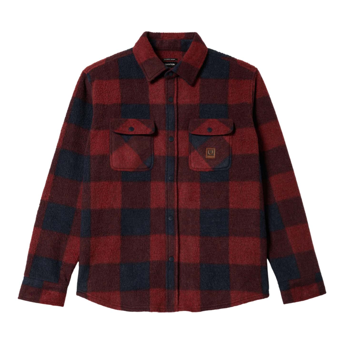 Brixton - Bowery Arctic Stretch Fleece Jacket - Adrenaline Rush / Mood Indigo