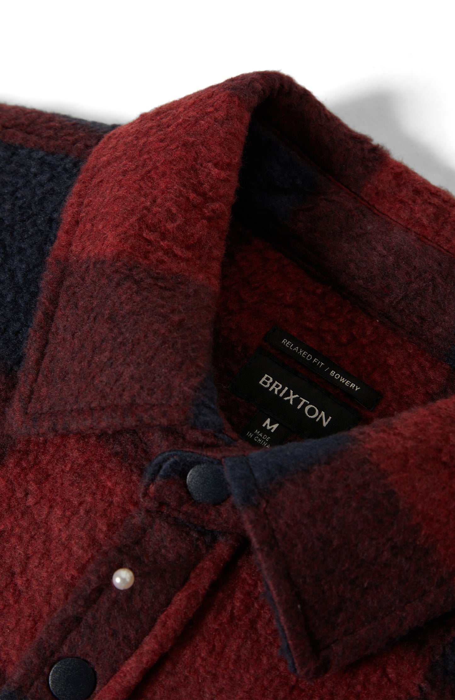 Brixton - Bowery Arctic Stretch Fleece Jacket - Adrenaline Rush / Mood Indigo