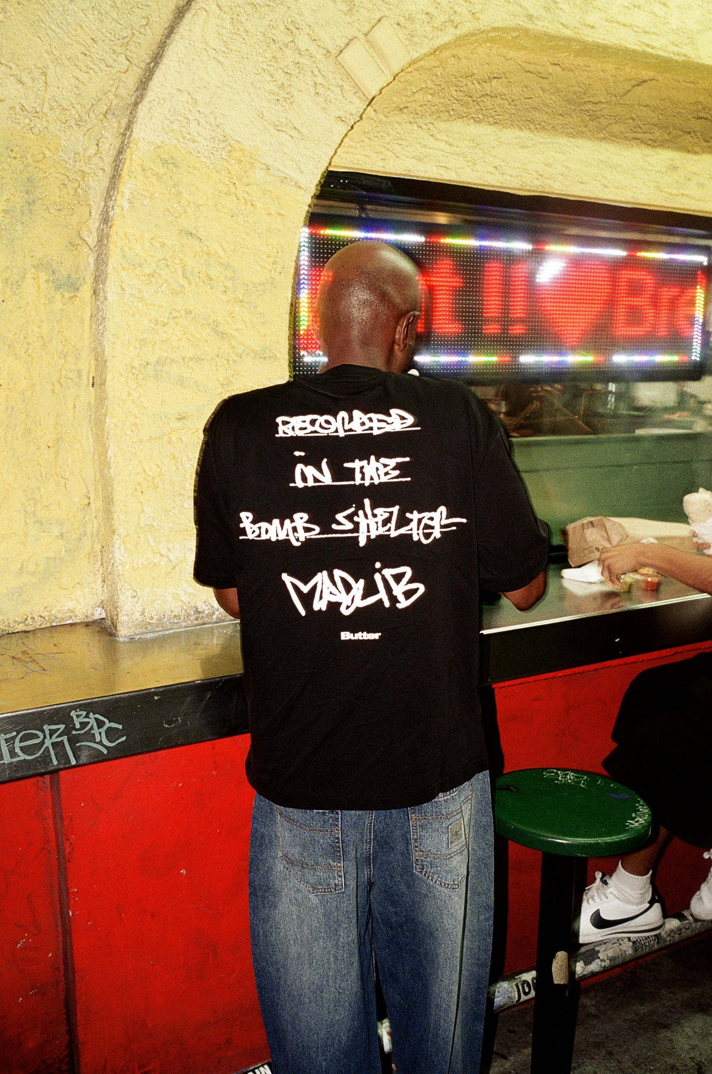 Butter Goods x Madlib - Bomb Shelter T-Shirt - Black