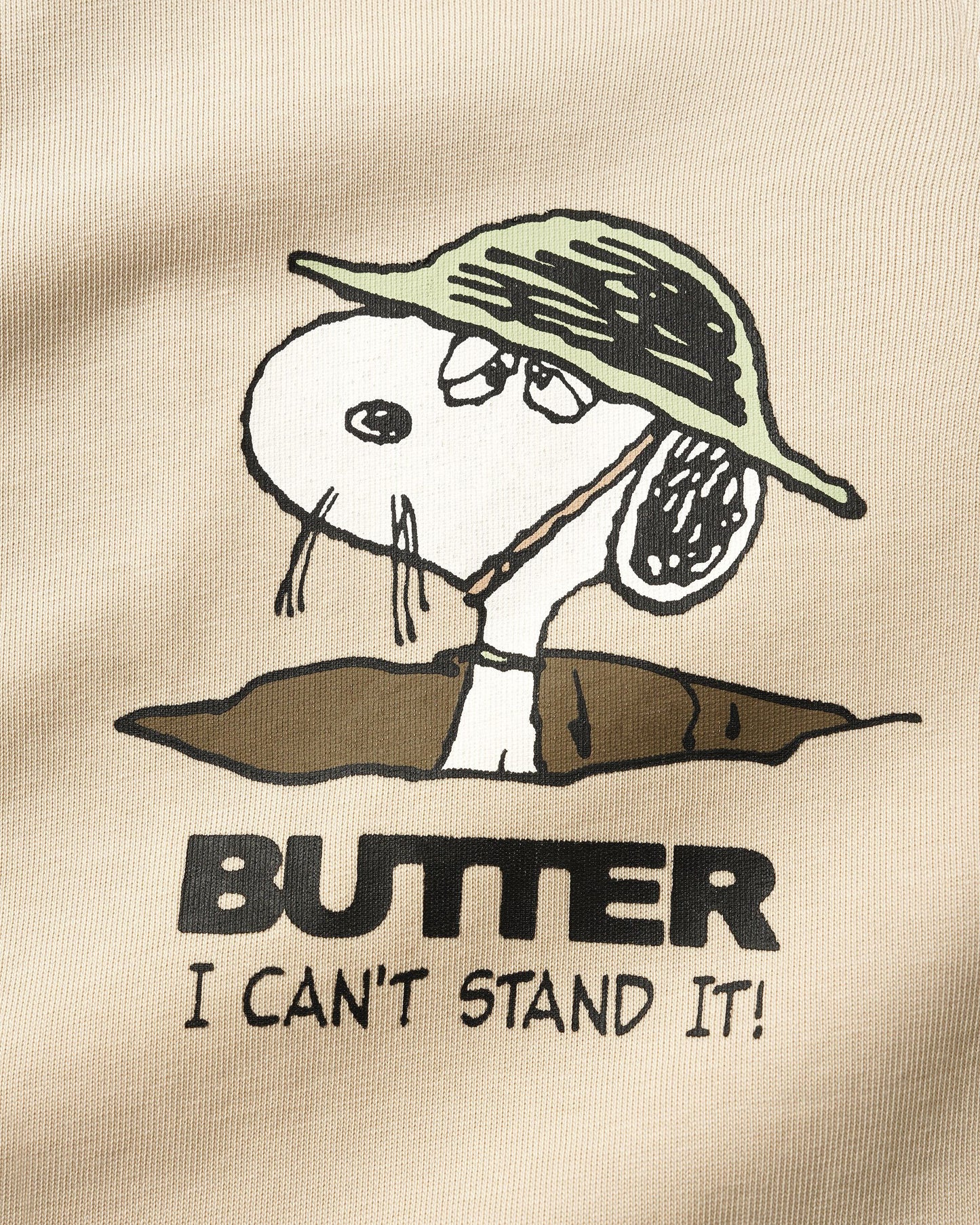 Butter Goods - Can't Stand It Tee - Washed Sandstone
