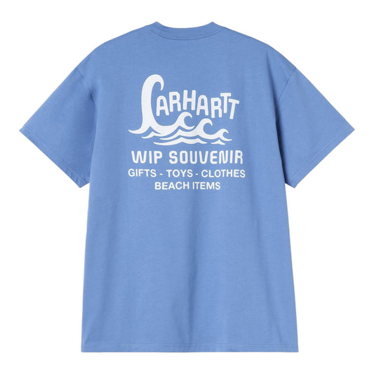 Carhartt WIP S/S Waves T-Shirt - Curacao