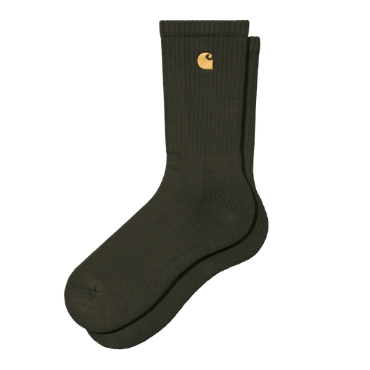 Carhartt WIP - Chase Socks - Olive/Gold