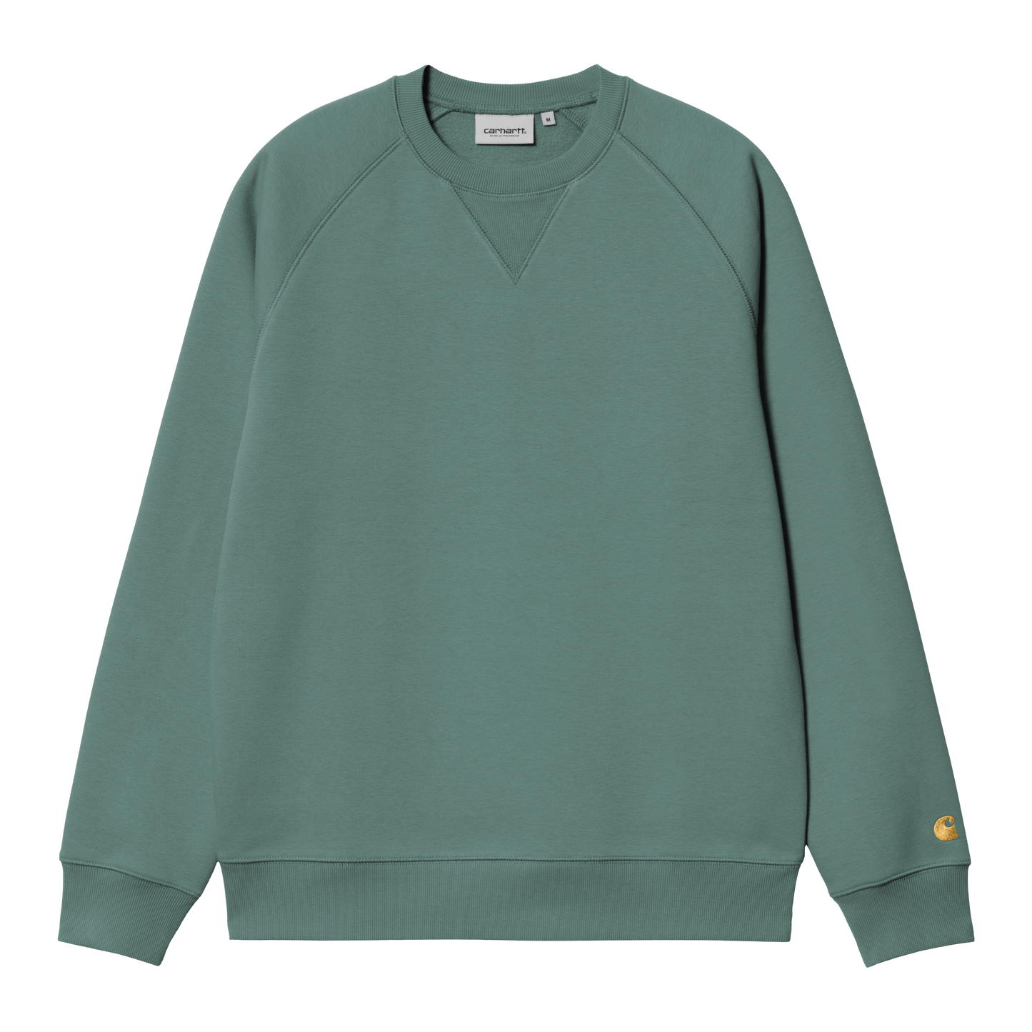 Carhartt WIP Chase Sweat - Silver Pine / Gold