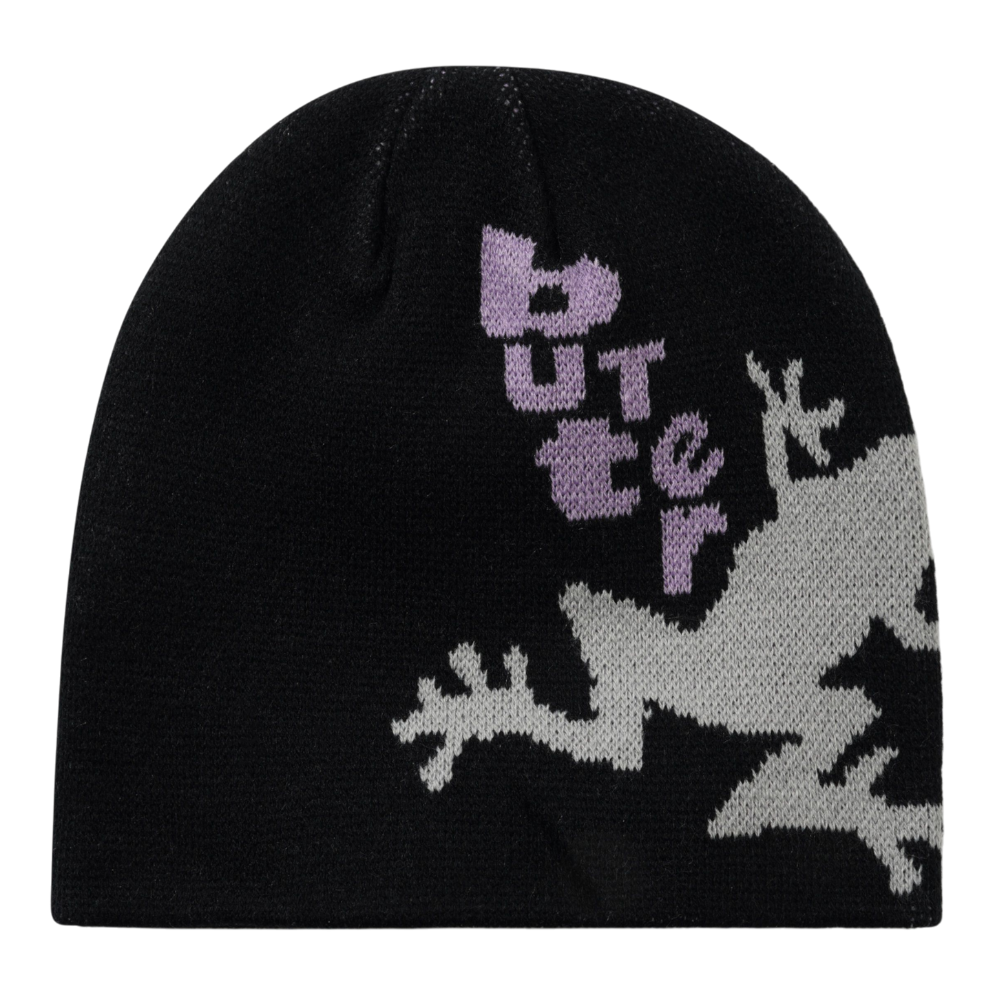 Butter Goods - Croaker Skully Beanie - Black