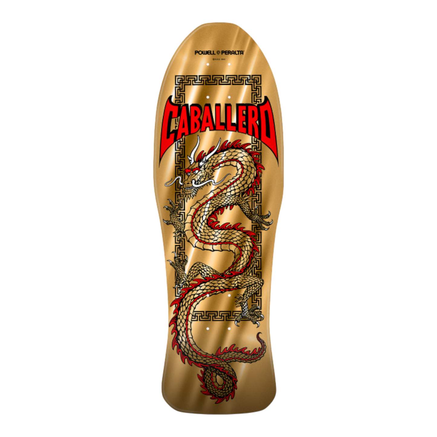Powell Peralta - Steve Caballero Chinese Dragon 22 Gold Foil 10" Deck