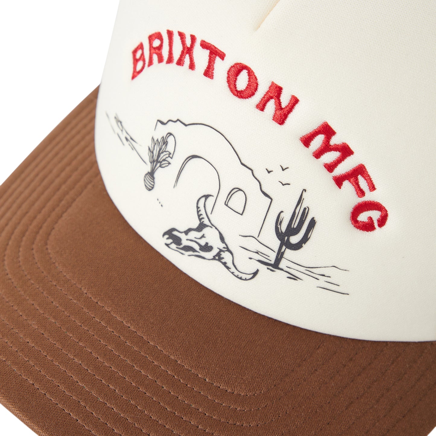 Brixton Desert Leisure C NP MP Trucker - Pinecone Brown / Whitecap