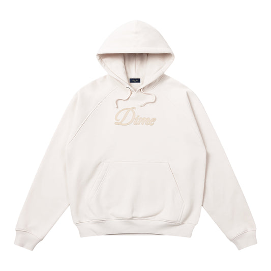 Dime MTL Cursive Pullover Hood - Gloom