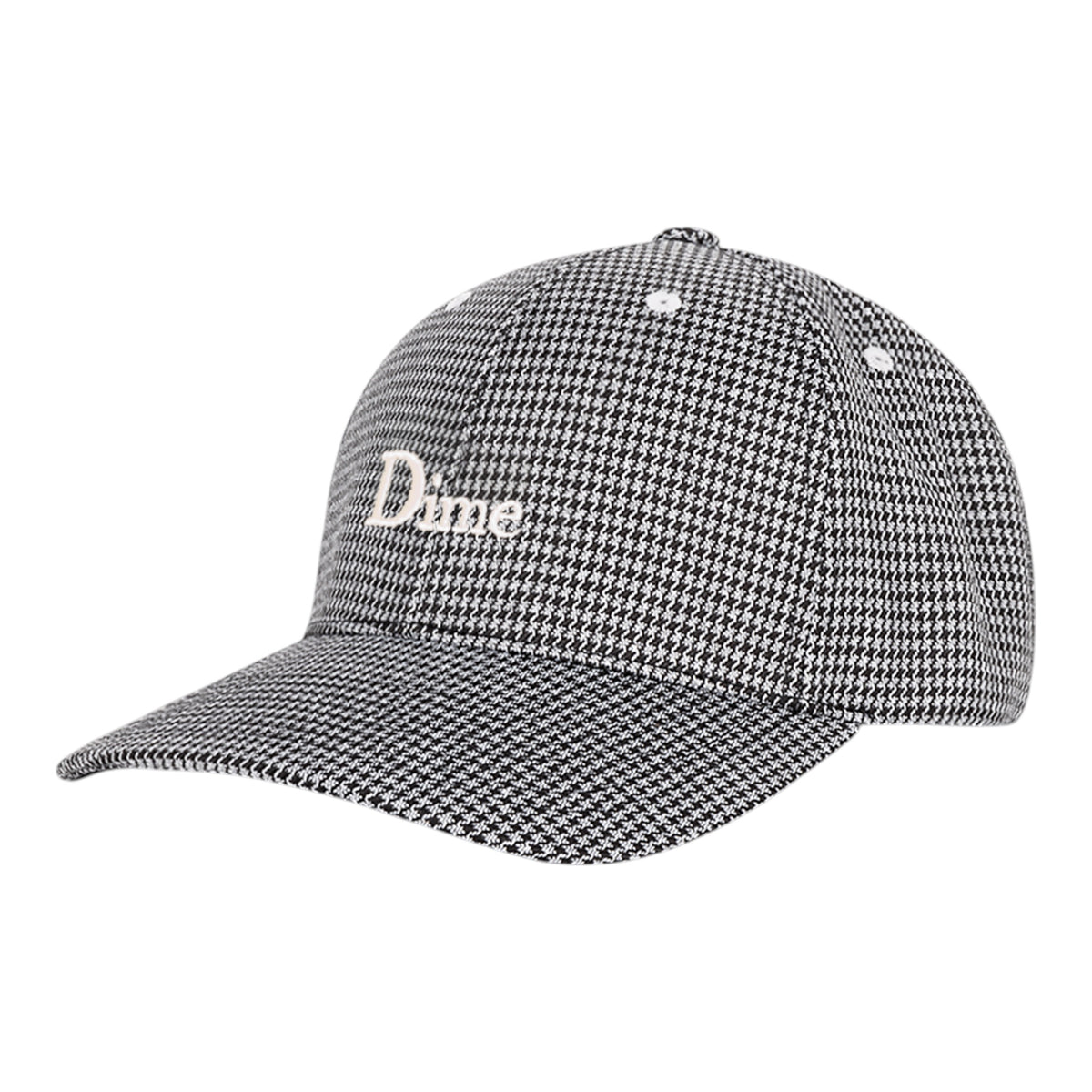 Dime MTL Classic Houndstooth Low Pro Cap - Black