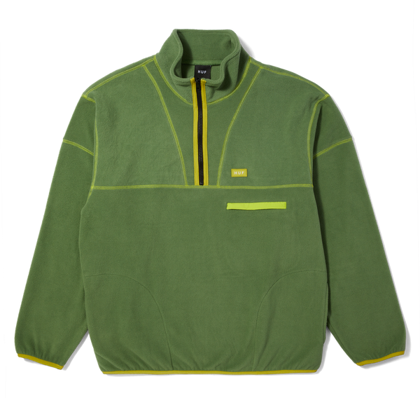 HUF - Elysian 1/4 Zip Fleece - Avocado