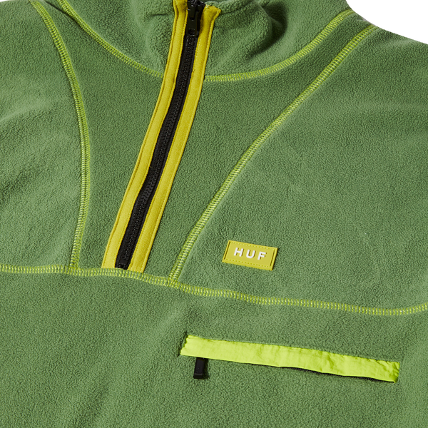 HUF - Elysian 1/4 Zip Fleece - Avocado