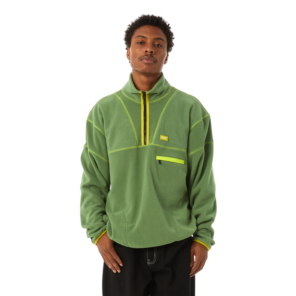 HUF - Elysian 1/4 Zip Fleece - Avocado