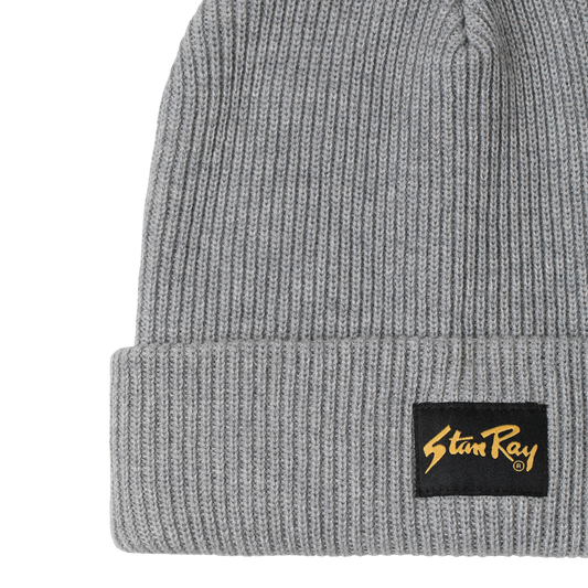 Stan Ray Fold Beanie - Grey Heather