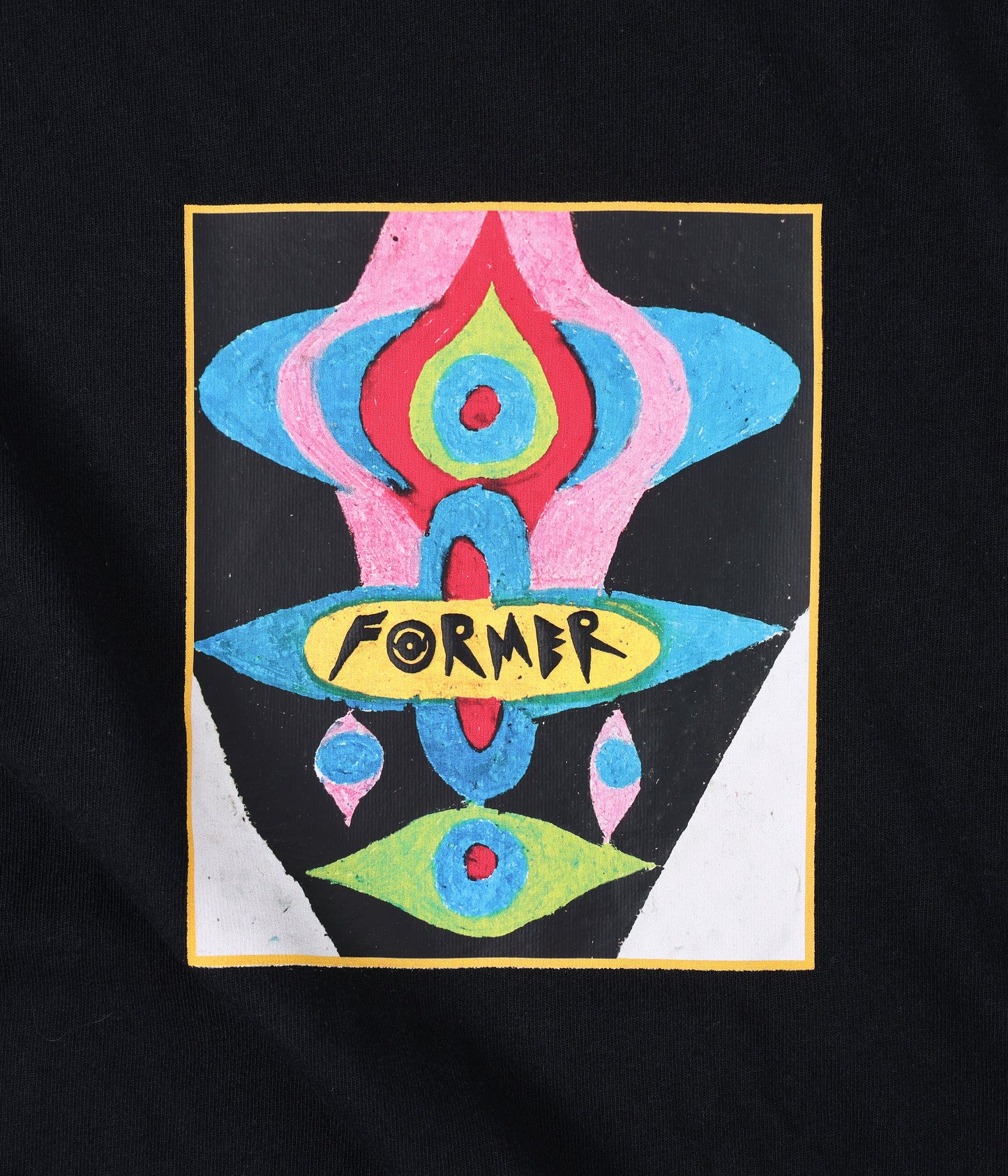 Former - Droid Pastel T-Shirt - Black
