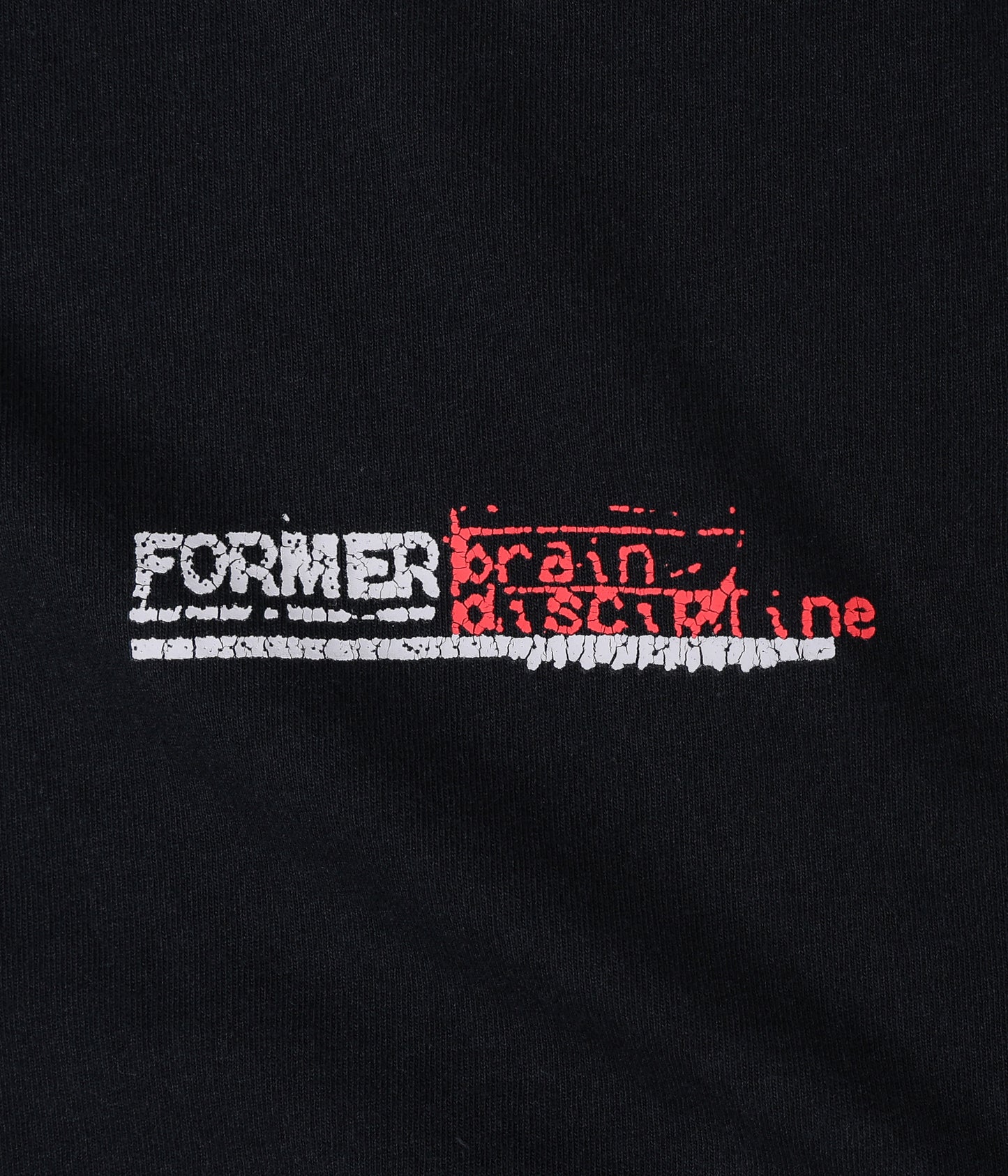 Former - Discipline Oversized T-Shirt - Black
