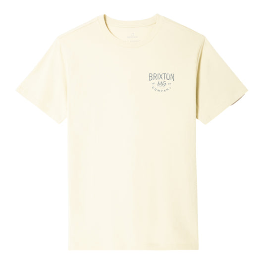 Brixton Fremont S/S T-Shirt - Cream