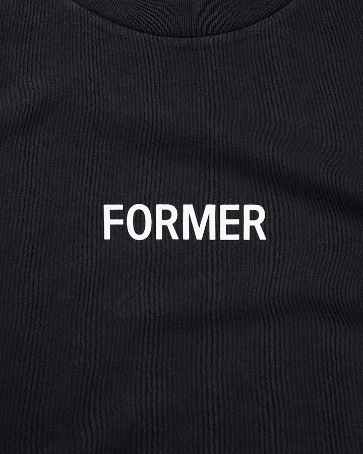 Former - Legacy Overdye T-Shirt - Washed Black