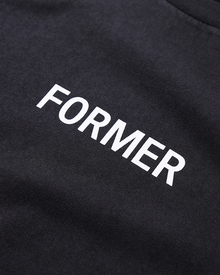 Former - Legacy Overdye T-Shirt - Washed Black
