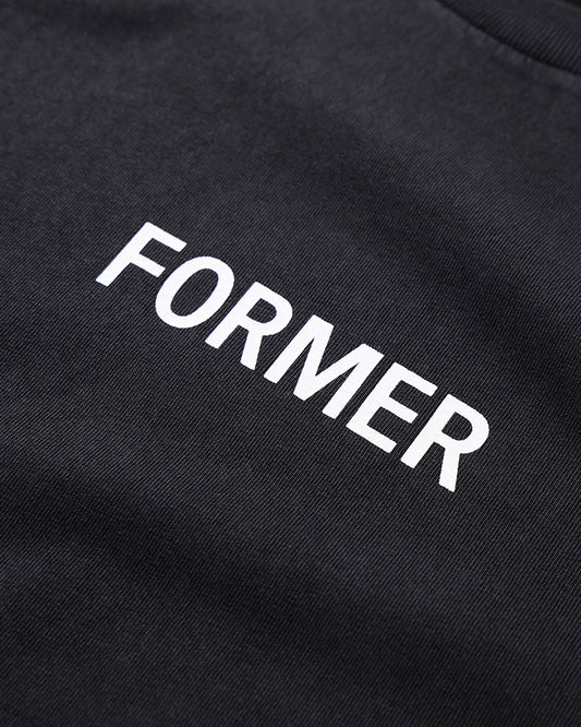 Former - Legacy Overdye T-Shirt - Washed Black