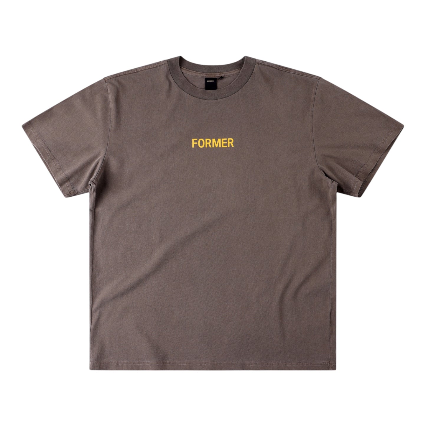 Former - Legacy Overdye T-Shirt - Washed Brown