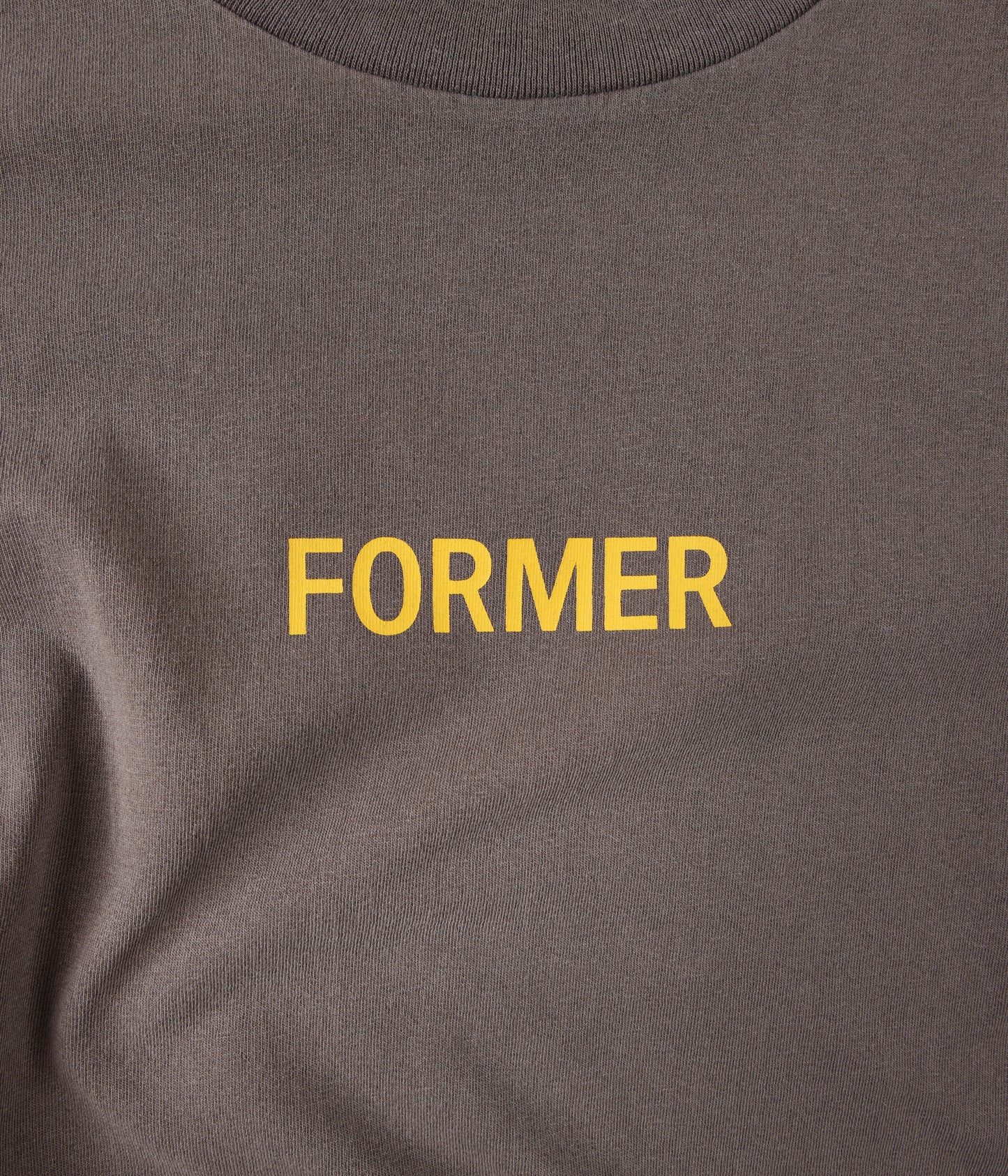 Former - Legacy Overdye T-Shirt - Washed Brown