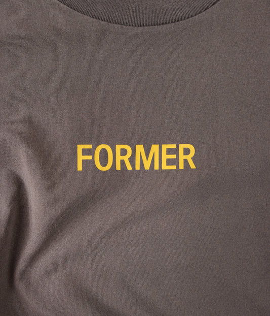 Former - Legacy Overdye T-Shirt - Washed Brown