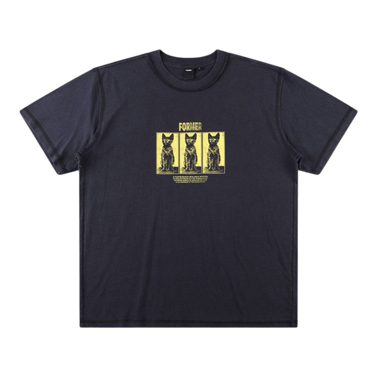 Former - Vet T-Shirt - Washed Black