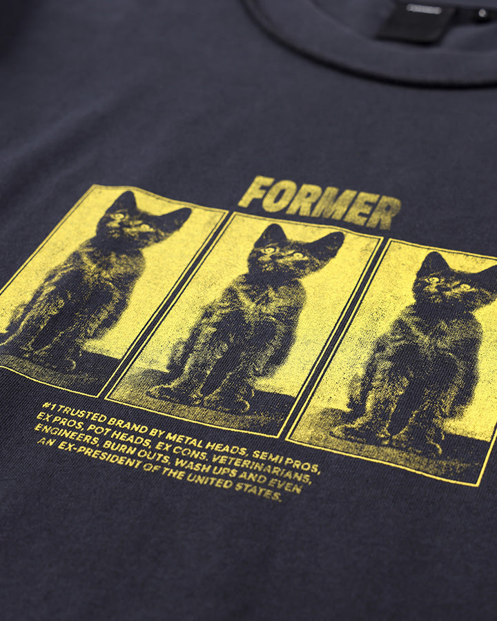 Former - Vet T-Shirt - Washed Black