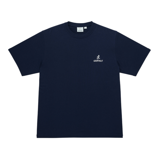 Gramicci One Point Logo Tee - Navy