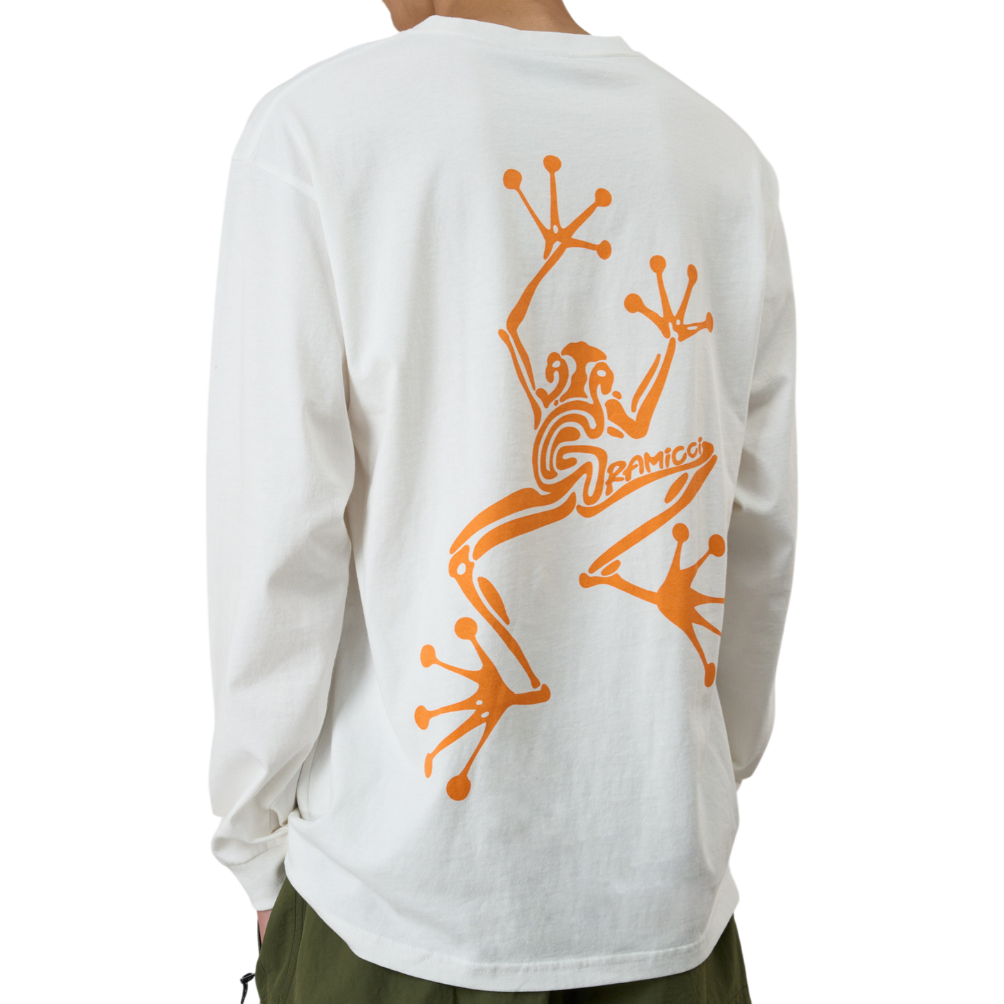 Gramicci Sticky Hands L/S Tee - White