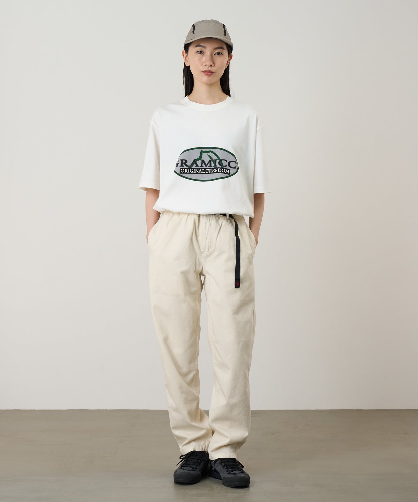 Gramicci Half Dome Tee - White