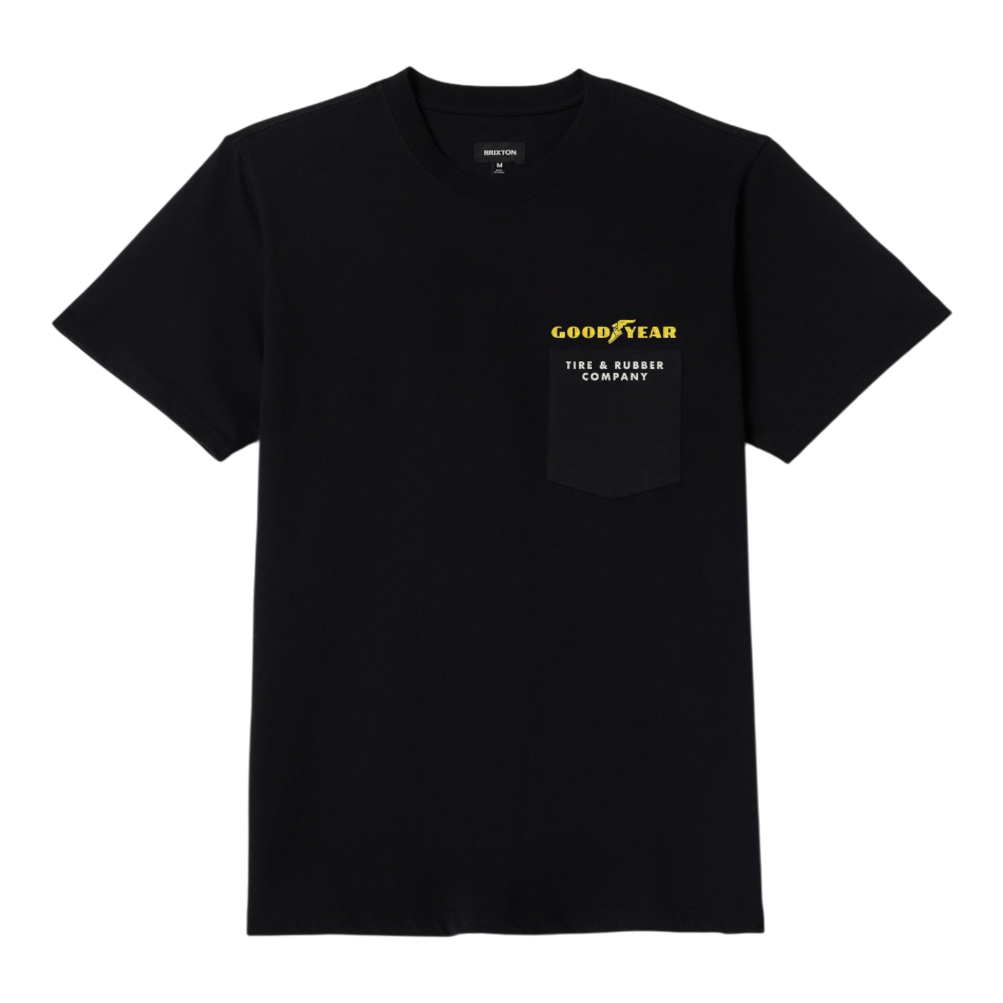 Brixton x Goodyear Service Pocket T-Shirt - Black